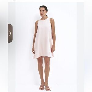 Aritzia Talula Elegant Pink Sleeveless Dress EUC